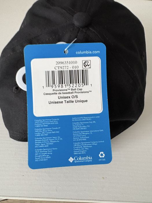 Бкйсболка Columbia