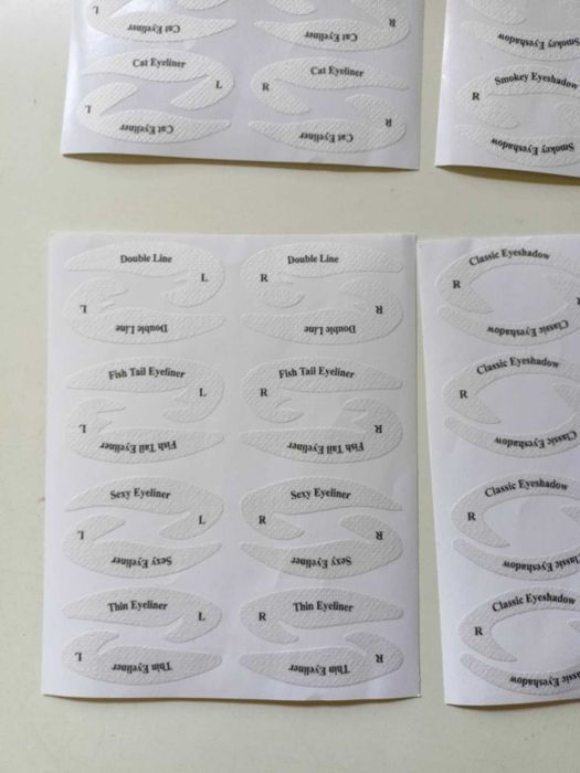 Szablon do kreski eyeliner