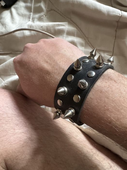 Браслет шипы  стальные для детей