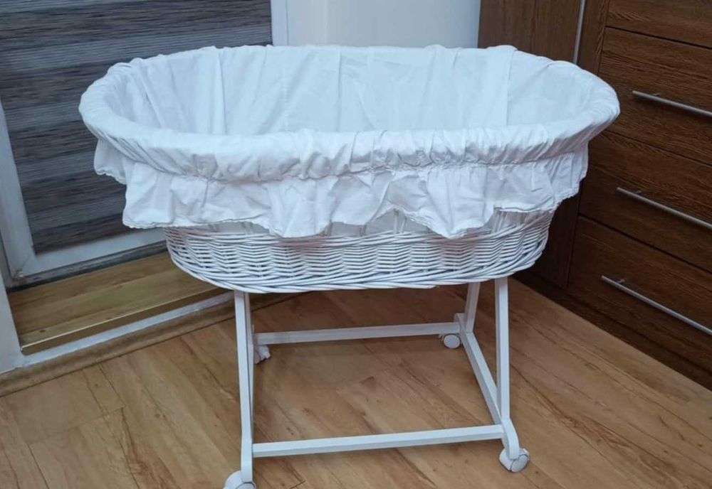 Kosz Mojżesza wiklinowy