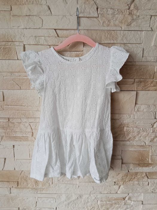 Tunika letnia Helen ażurowa 110 biała
