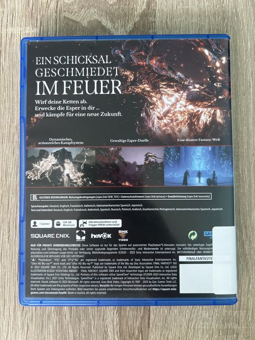 #2071 final fantasy xvi ps5 playstation 5 gra