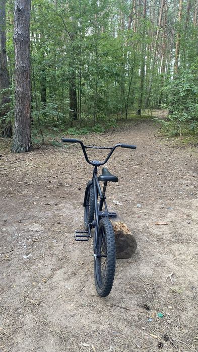 rower bmx czarny