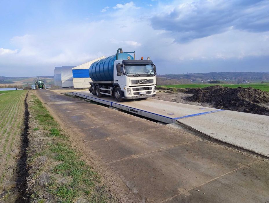 Waga samochodowa 18 m 60 ton plus fachowy montaż i legalizacja.