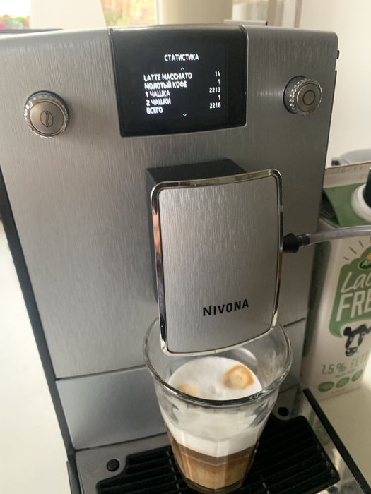 Кофе машина Nivona NICR 769(Bluetooth)статистика-2216.