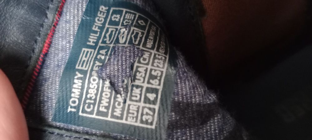 Buty Tommy Hilfiger denim roz 37