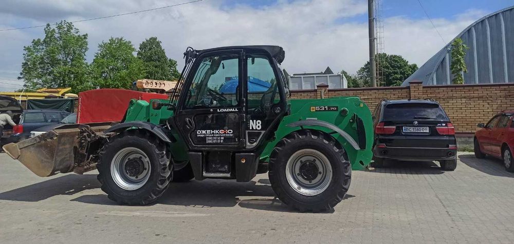 Телескопічний навантажувач JCB 531-70 практичніше Manitou Гарний стан
