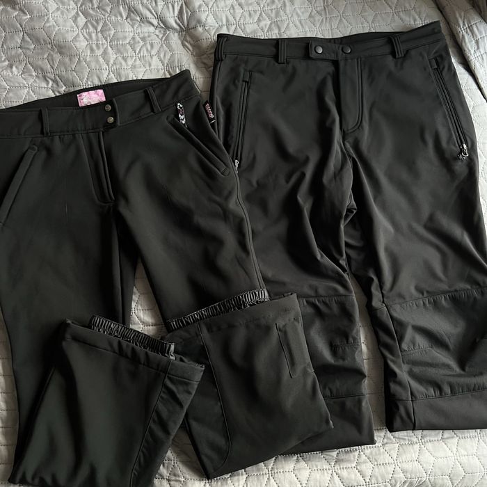 р.40-48/L -XL 42-50 Crane термо зимові лижні штани сноубордичні