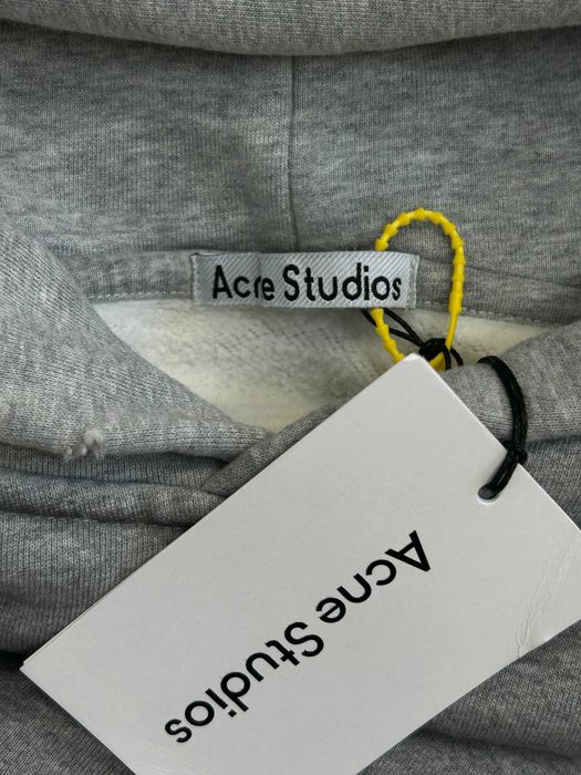 Acne Studios Stockholm 1996 худи кофта серая худі сіре custom archive
