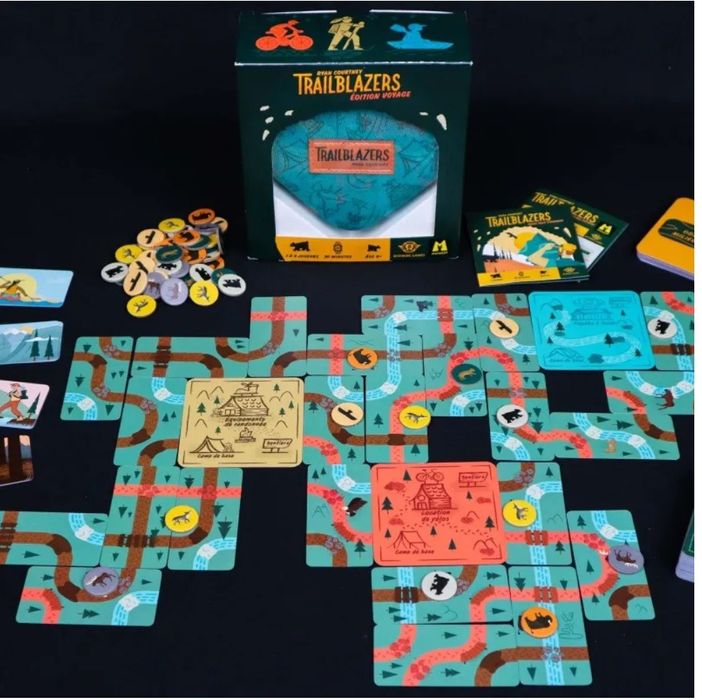 Jogo de tabuleiro Trailblazers Travel Edition NOVO SELADO