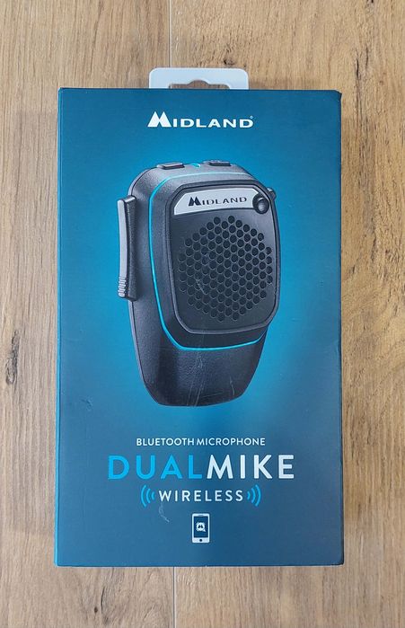 Midland Dual Mike Wireless Bezprzewodowy Mikrofon Bluetooth CB Radio