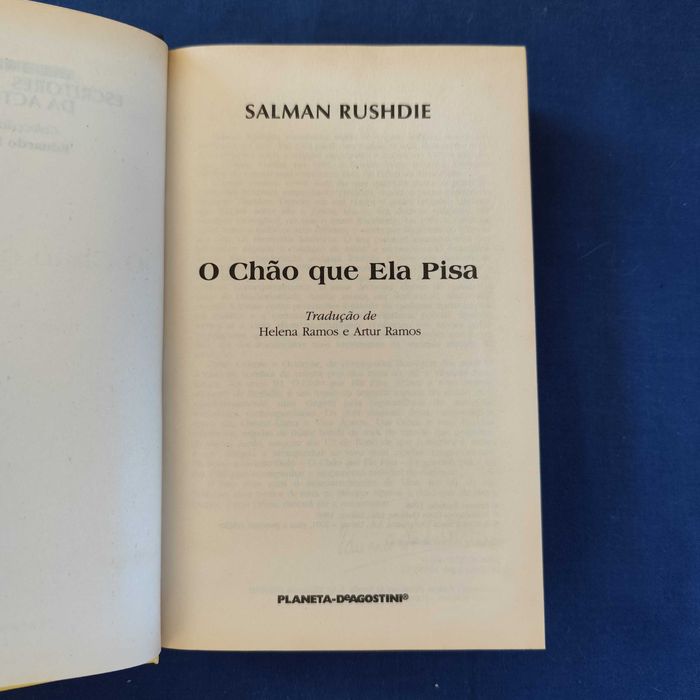Salman Rushdie - O Chão que Ela Pisa