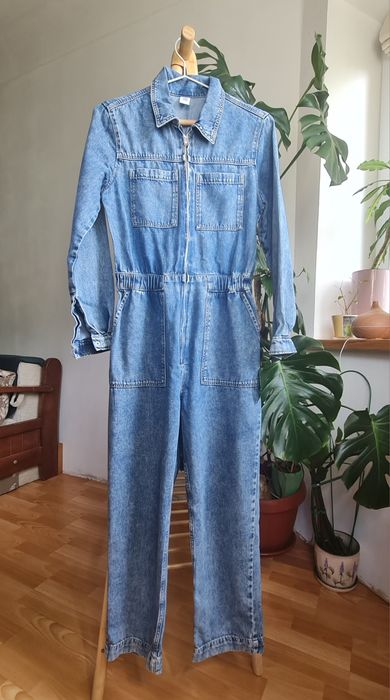 Джинсовый комбинезон H&M