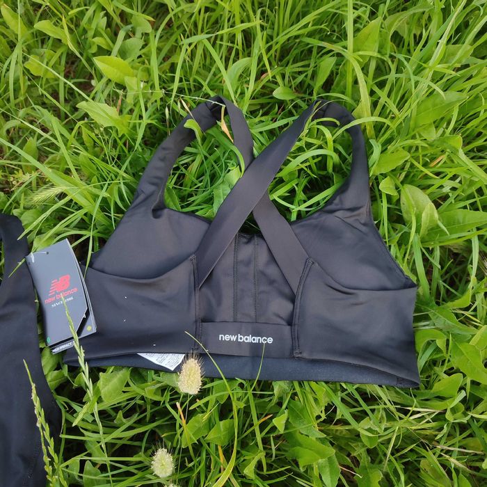 Top desportivo novo New Balance Fuel Bra L treino fitness feminino