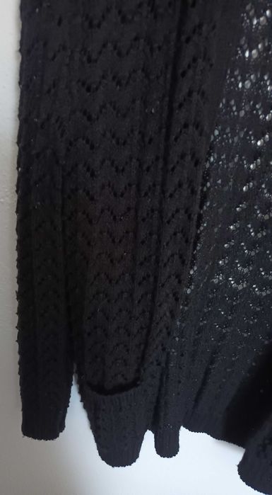 Casaco de malha preto
