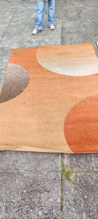 Carpete tons laranja