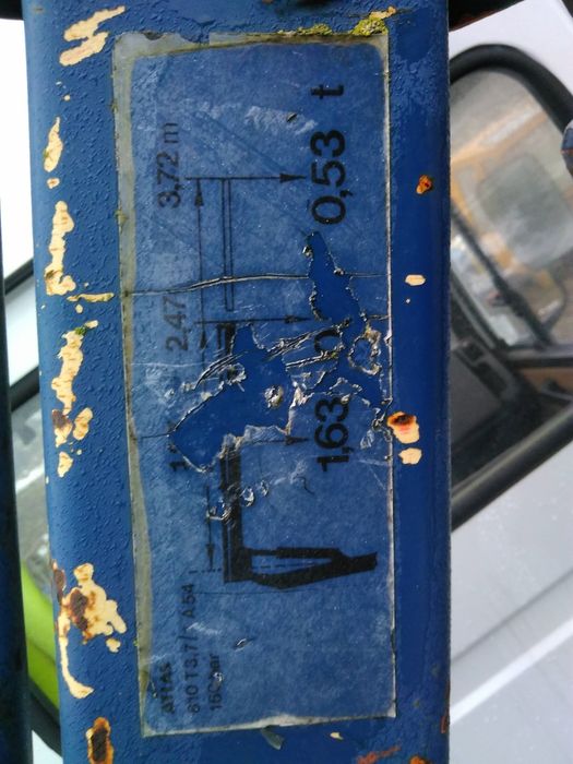 Mercedes 609 HDS 1,6t vario