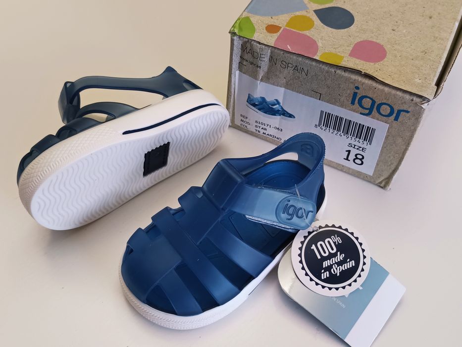 Sandálias Igor novas com etiqueta