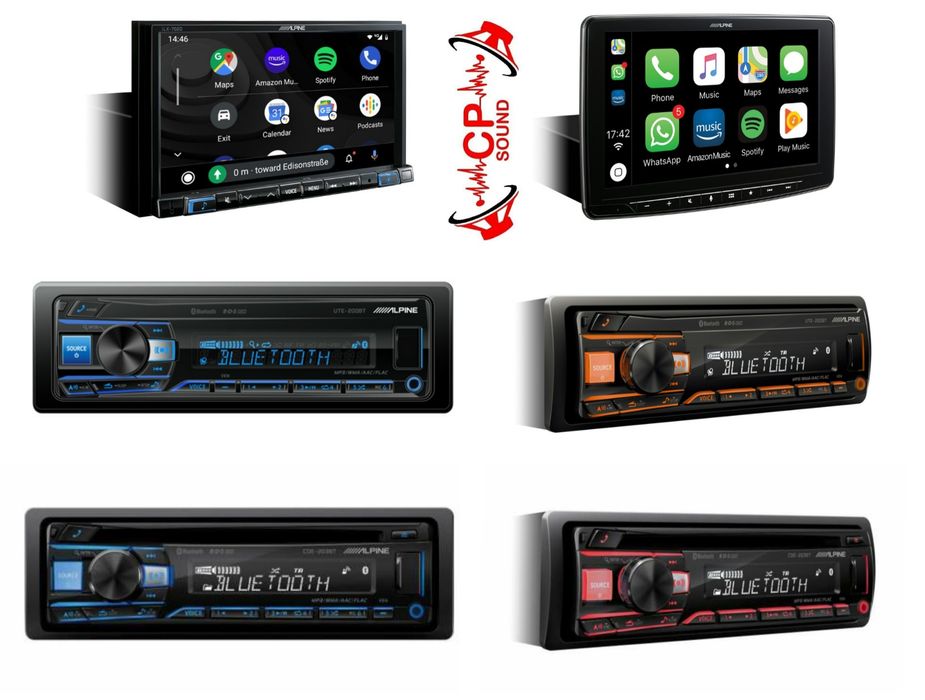 Auto radio 1 din / 2 din Pioneer Alpine Jvc Kenwood Sony p/ Carro Jipe