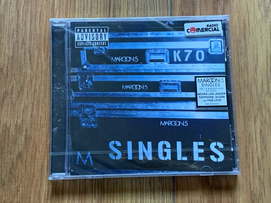 Maroon 5 - Singles - cd - Novo e Selado