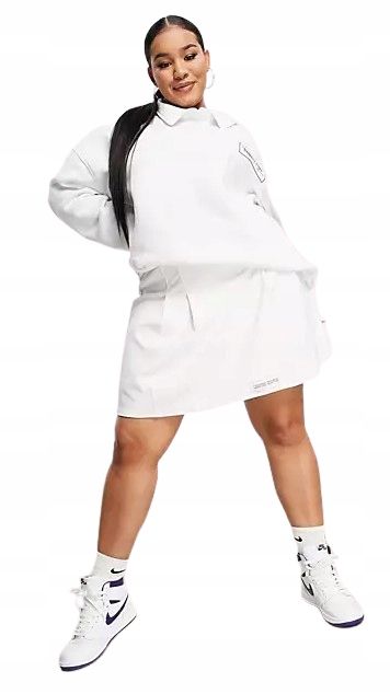 Public desire bluza damska biała nadruk 36 s 1vam