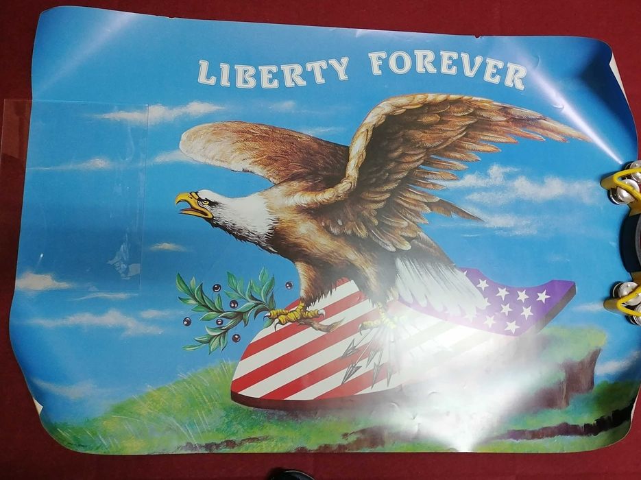 Poster USA Liberty 69 cm por 100 cm