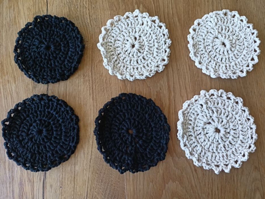 Podkładki pod kubek ze sznurka handMade