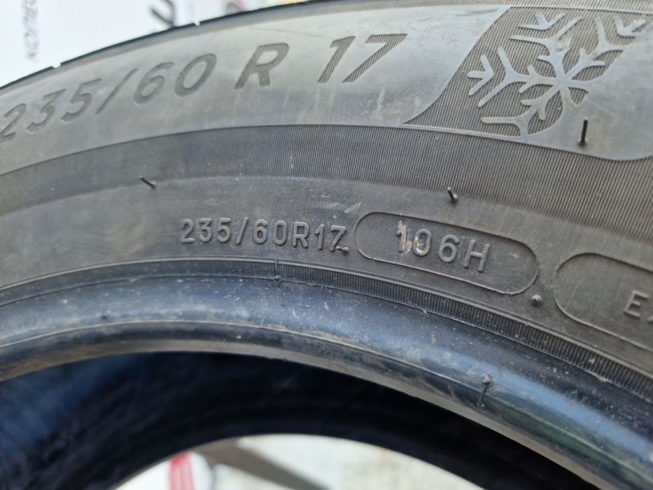 Зима 235/60/R17 6.8 мм Michelin Pilot Alpin 2шт Колеса Резина Склад