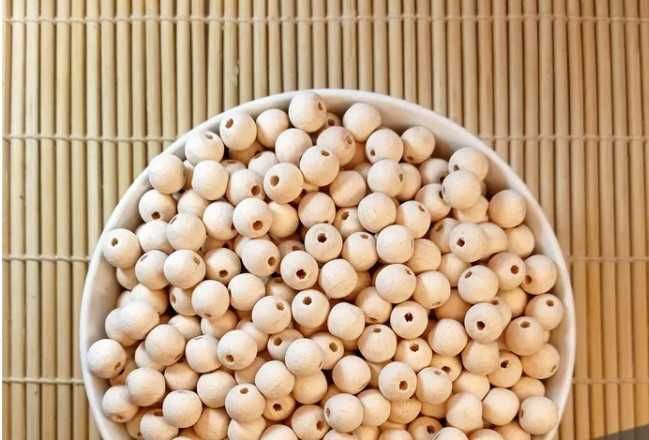 Бусини дерев'яні 8-18мм.Бусины из дерева.Намистини з дерева