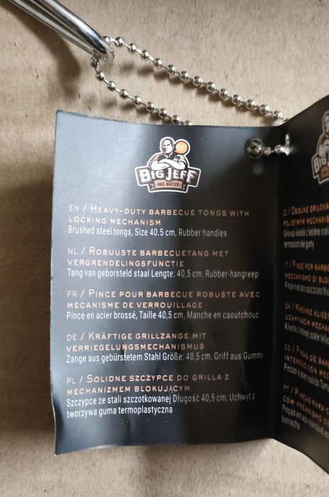 Szczypce do grilla 40,5 cm Big Jeff