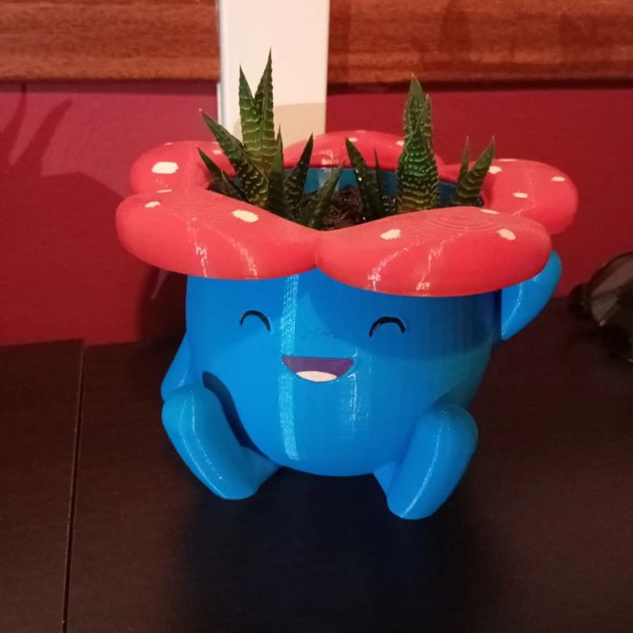 Vaso do Oddish e Vileplume
