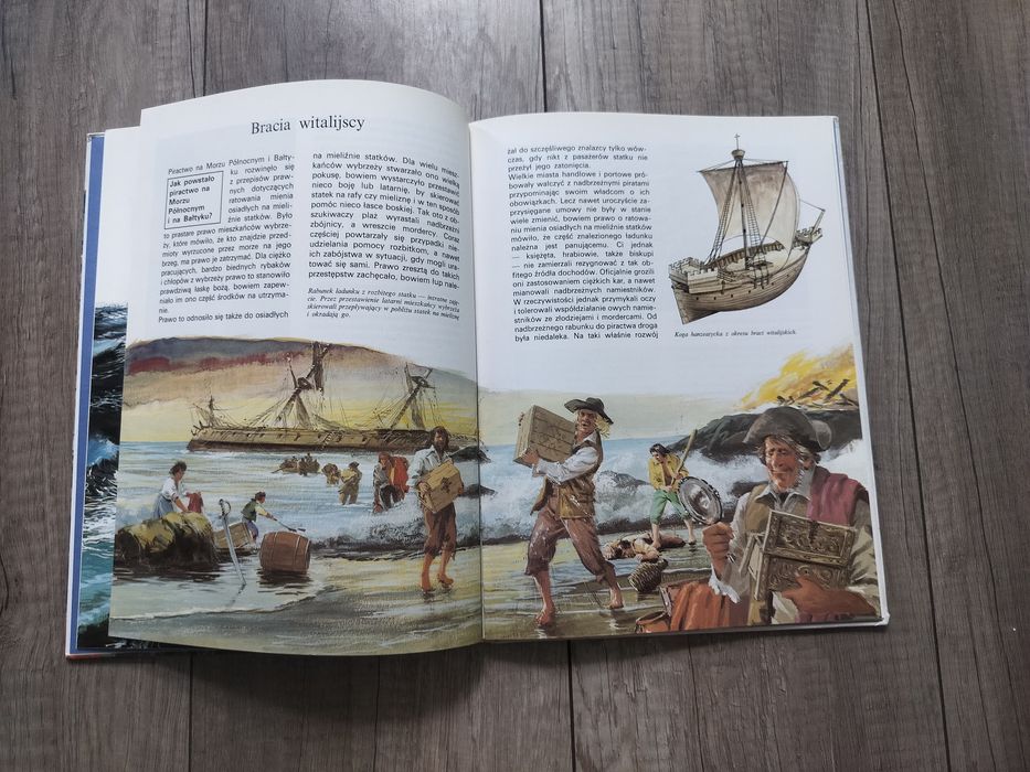 Piraci. Rozboje morskie. Atlas.