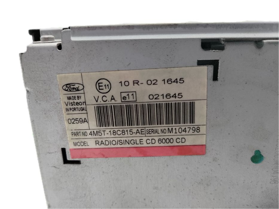 Rádio / auto-rádio FORD Focus II Carrinha Van (DA_)