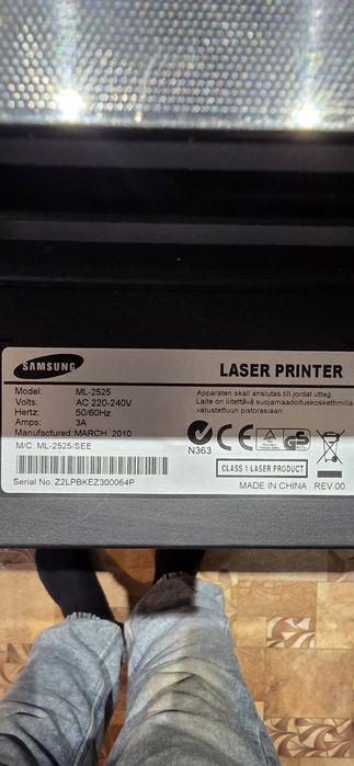 Принтер samsung ml-2525