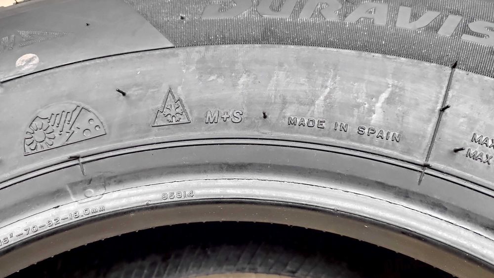 Шини 205/75R16C Bridgestone. Нові. Всесезонні. Іспанія! с