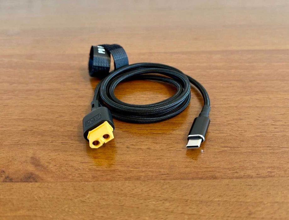 Кабель USB Type-C на XT60 Female 100см для гаджетів 100W CS100