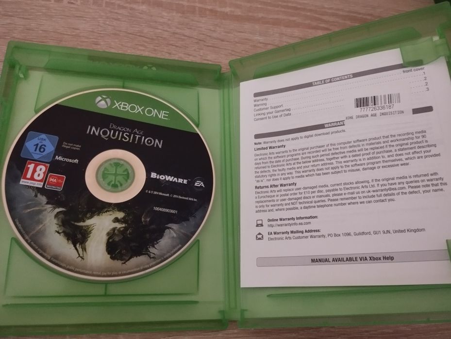 Gra na Xbox One Dragon Age Inquisition PL napisy