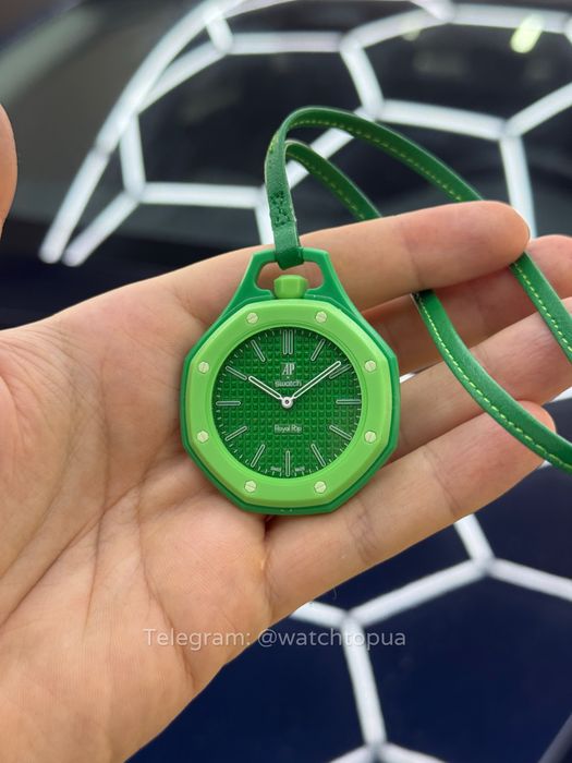 Механічний годинник Audemars Piguet × Swatch Royal Pop Green Eight
