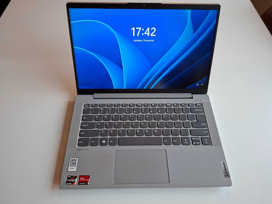 Lenovo IdeaPad 5 14ARE05 / Ryzen 7 4800U / 16 GB RAM / 512 GB SSD / IPS / W11 / lekki i szybki