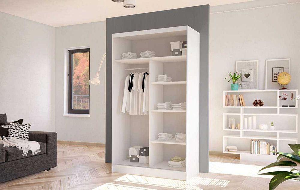 Szafa przesuwna AURELIA 3 szerokość 100cm Front Lustro