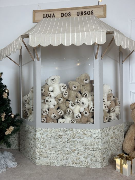 Cenário de Natal - Loja dos Ursos