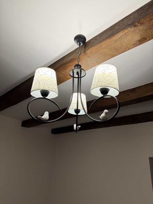 Люстра з пташечками світильний люстра