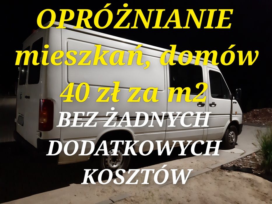 WYWÓZ MEBLI ŚMIECI - Opróżnianie Sprzątanie Likwidacja Mieszkań Domów