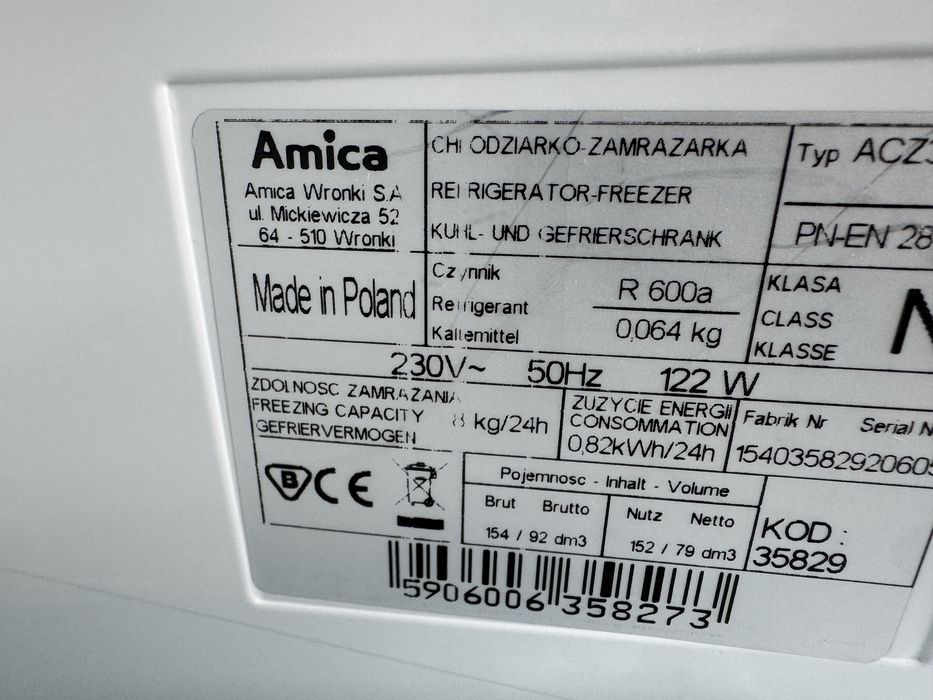 Lodówka , na części