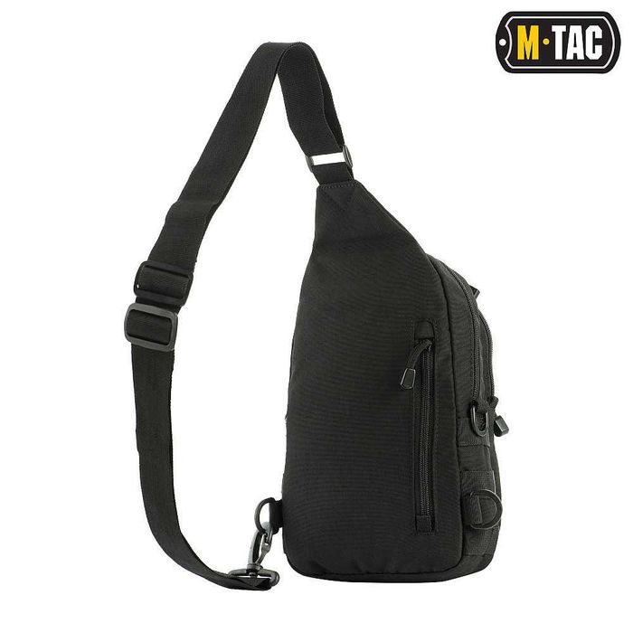 Тактическая сумка через плечо M-TAC ASSISTANT BAG RANGER наплечная армейская Черный