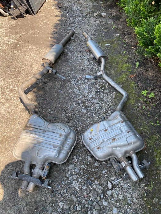 Mercedes S Klasa W223 Wydech Tłumik Końcowy Środkowy