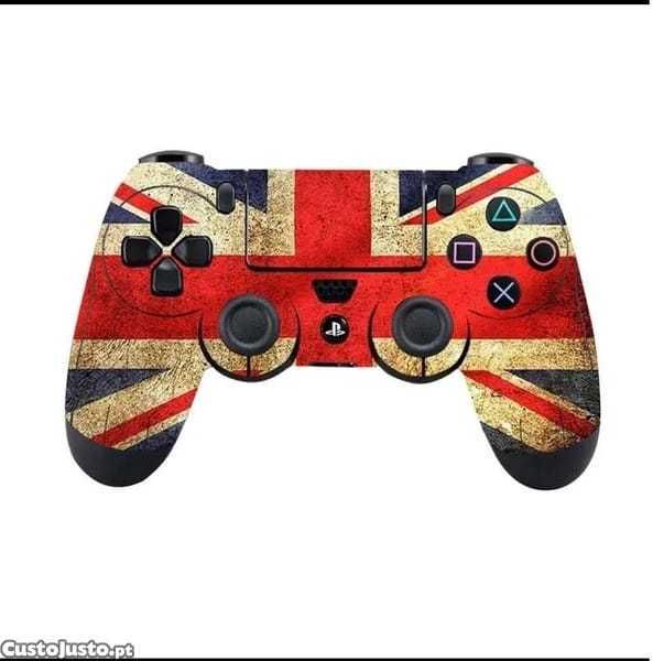 Skins para o comando PS4 (autocolantes)