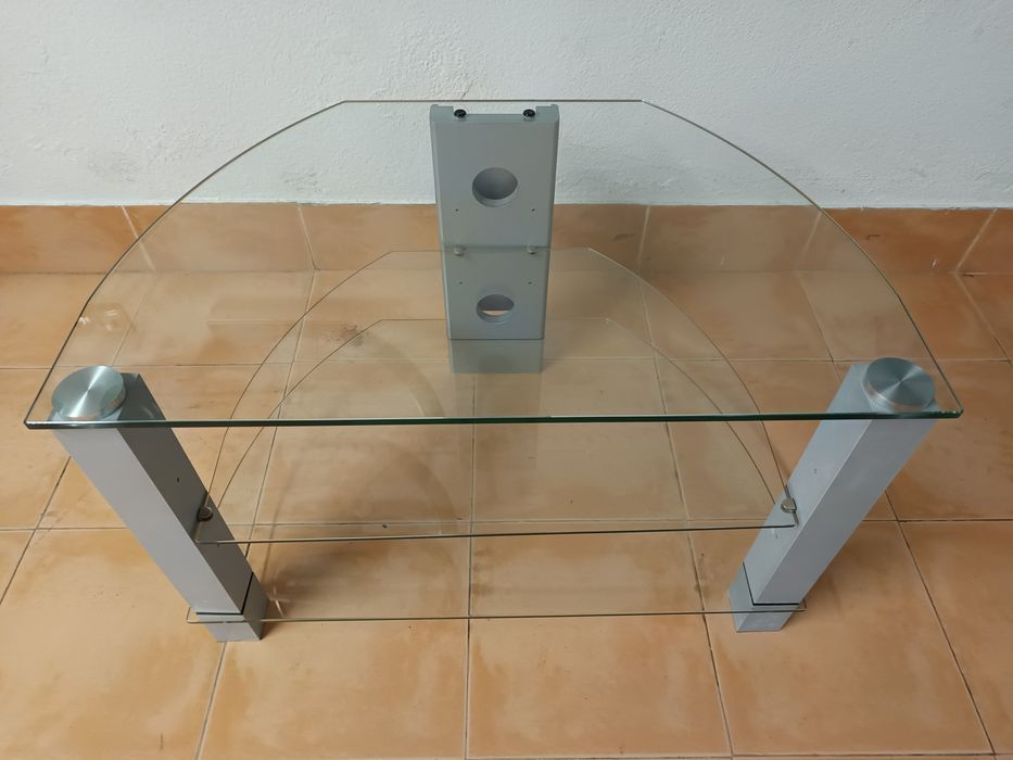 Móvel de vidro para TV