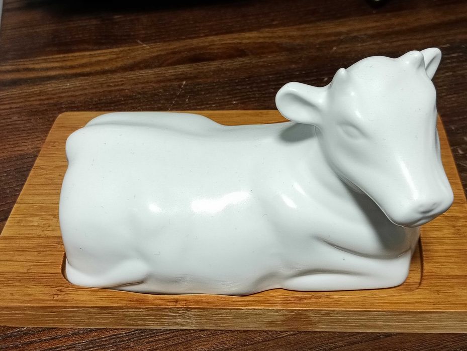 Porta manteiga da gato preto