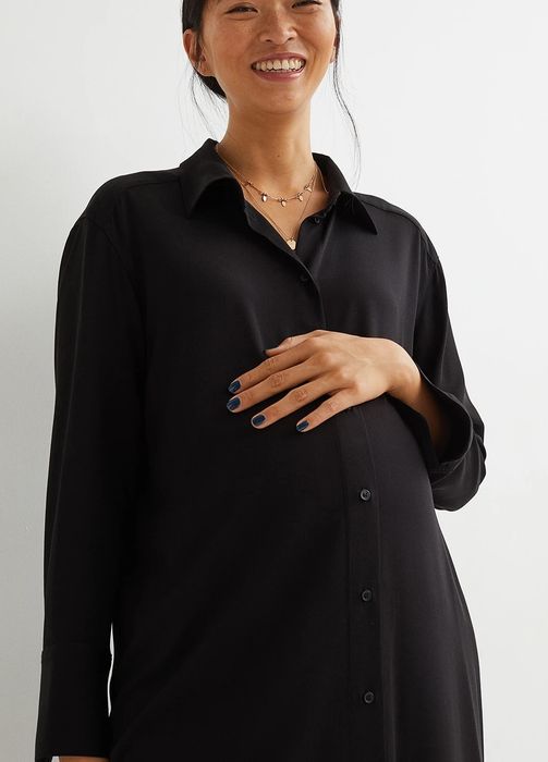 Сукня сорочка для вагітних та годуючих мам H&M